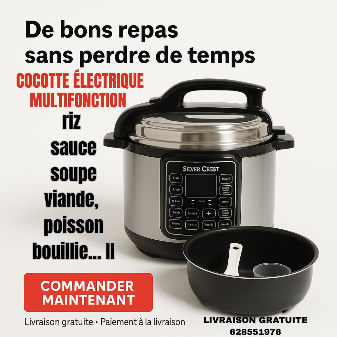 Cocotte autocuisseur Intelligent multifonction Silver Crest. Dites adieu aux longues heures en cuisine…