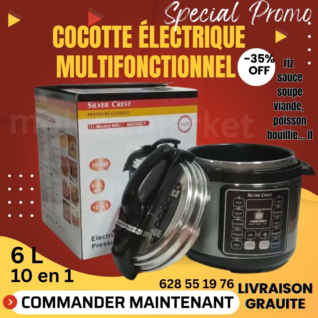 Cocotte autocuisseur Intelligent multifonction Silver Crest. Dites adieu aux longues heures en cuisine…