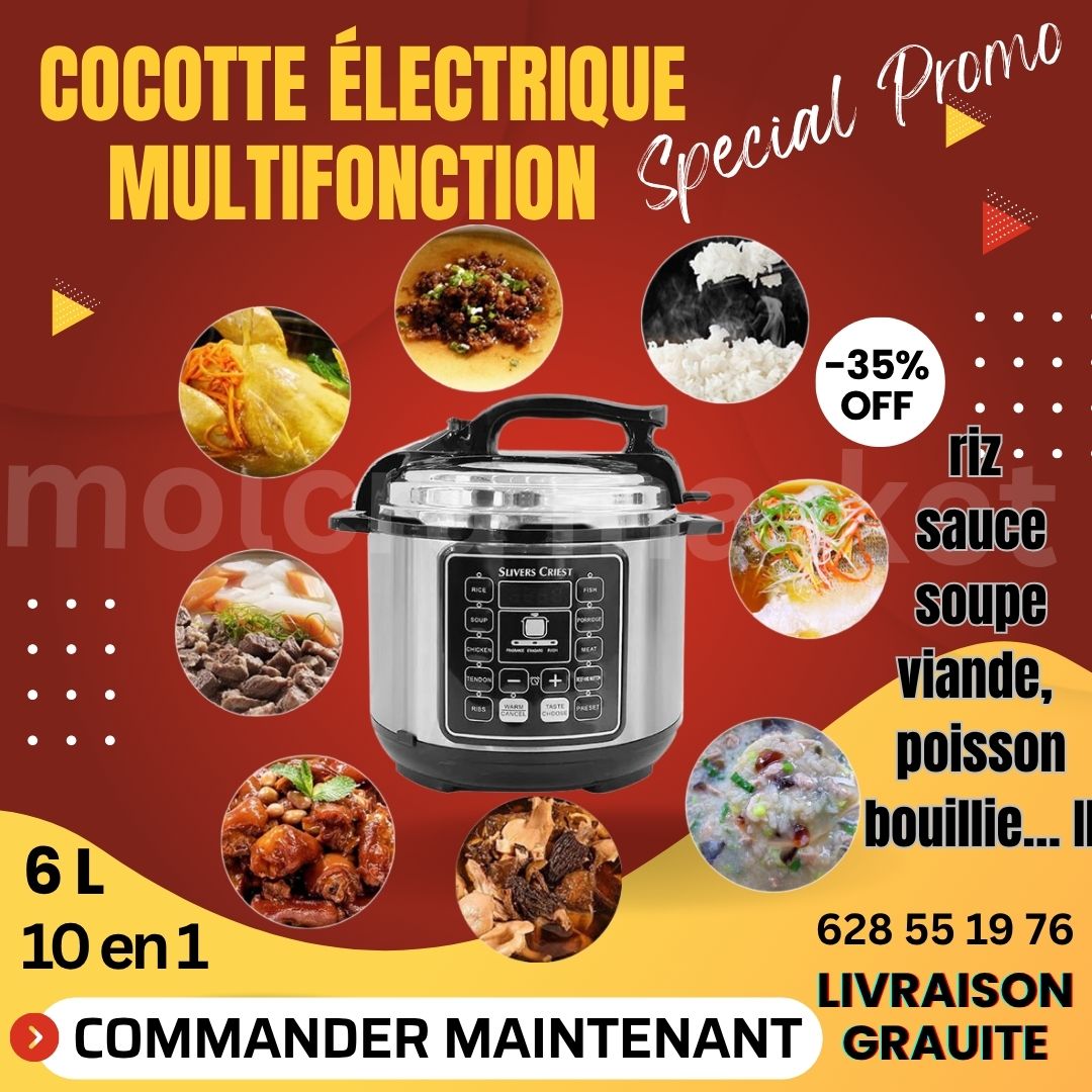 Cocotte autocuisseur Intelligent multifonction Silver Crest. Dites adieu aux longues heures en cuisine…