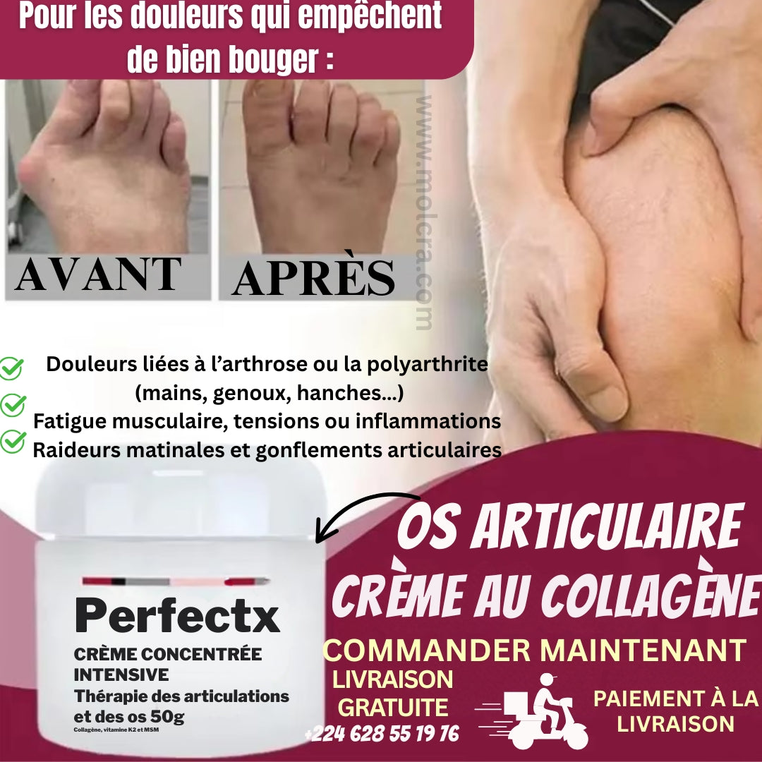 🇬🇳 La Crème  Perfectx Intensive.       L'OPTION N°1 POUR LUTTER CONTRE LES PROBLÈMES ARTICULAIRES ET OSSEUX